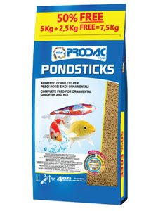 PONDSTICKS 5 + 2,5 Kg. - Alimento barra estanque